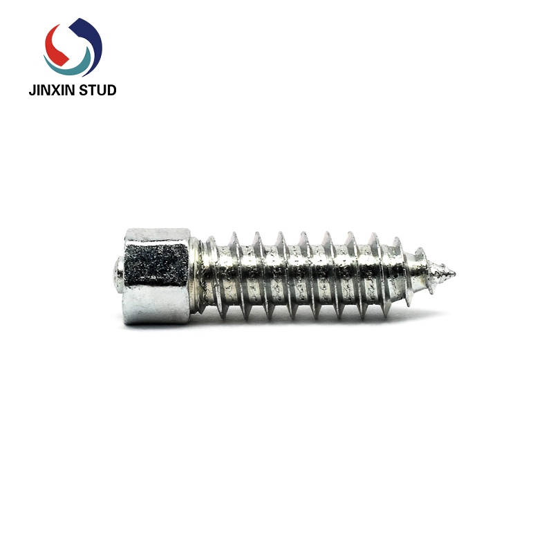 Yüksek Aşınma Direnci Kar Motosikletleri Palet Lastiği Saplamaları JX8*8-H30