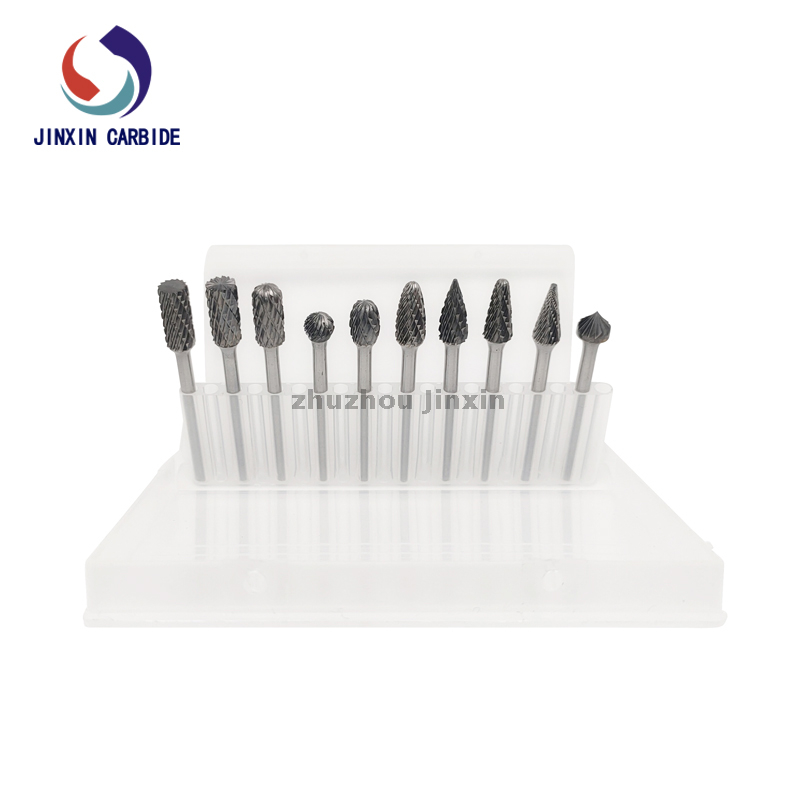 Yüksek Kalite 3*6 10 PCS Tungsten Karbür Rotary Burr Seti