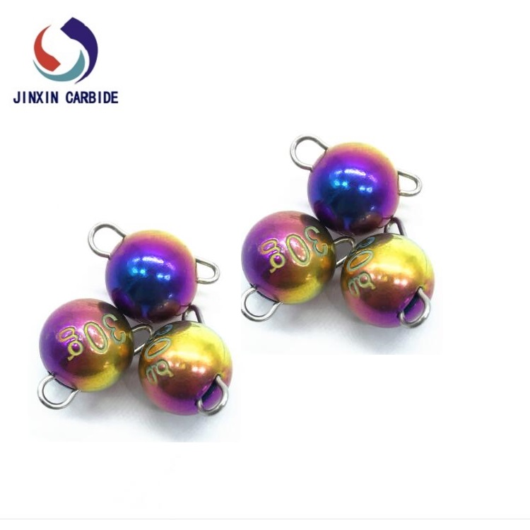 Katı Tungsten Alaşım Uzun mesafeli balıkçılık platinleri