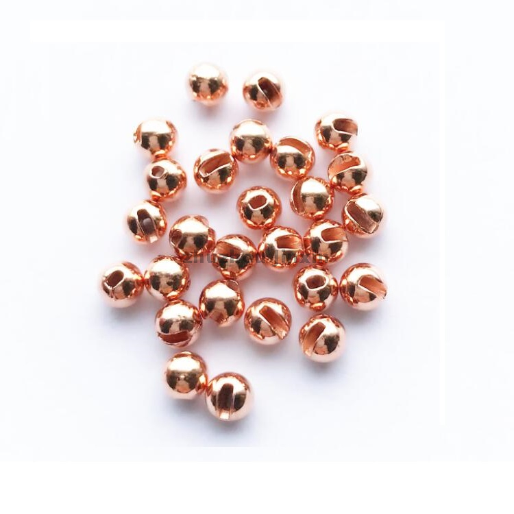 Tungsten Alaşım Balıkçılık Lavaboları Tungsten Oluklu Boncuklar