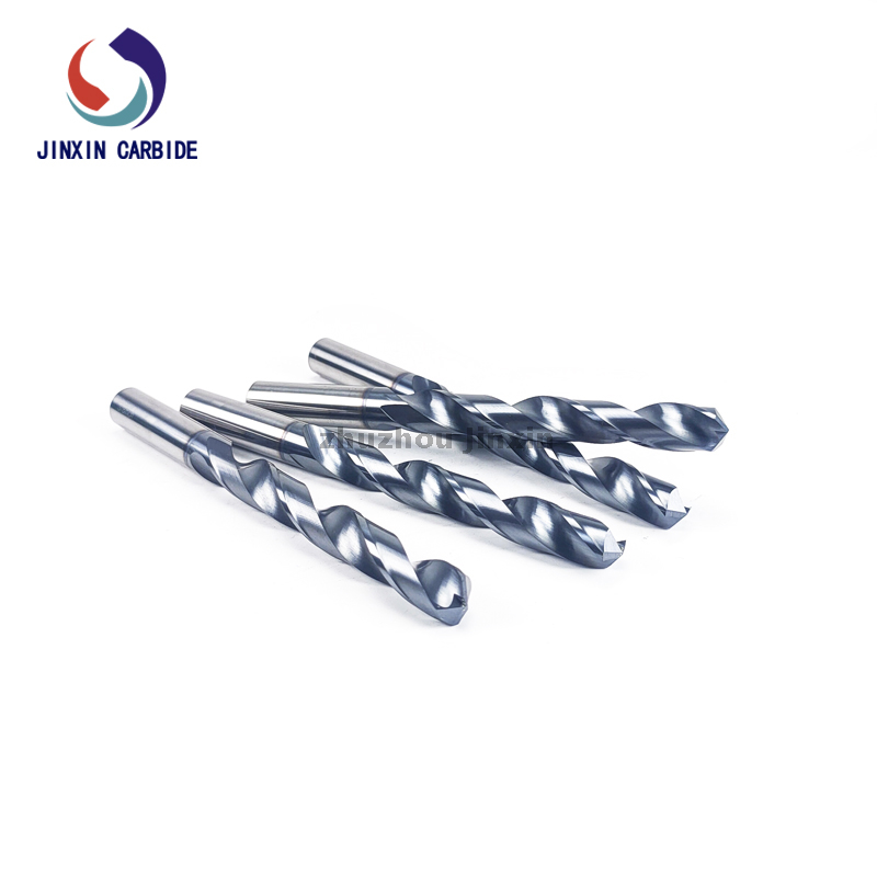 Fabrika Yüksek Kaliteli Tungsten Karbür Paslanmaz Çelik Delme için Düz Şaft Büküm Matkap Uçları