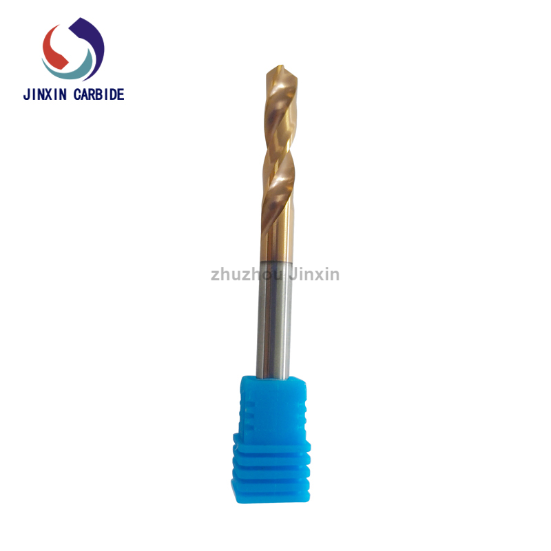 CNC Delme Araçları Soğutucu Endekslenebilir Düz Şaft Tungsten Karbür Büküm Matkap Uçları