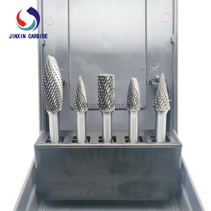 Gri Kutulu Yüksek Performanslı 5 adet Tungsten Karbür Döner Çapak Seti