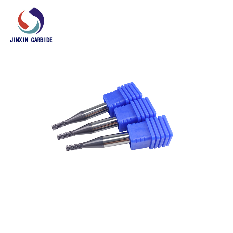 Çelik Kesim için HRC 60 Tungsten Karbür Parmak Frezeler