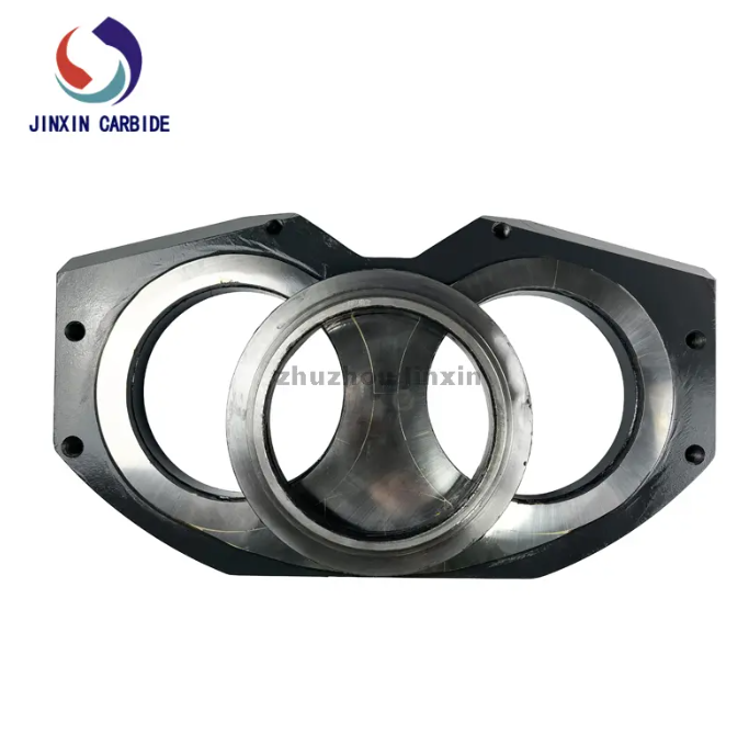 Beton Pompa Par&ccedil;aları Giyim Plakası ve Kesme Halkası DN230