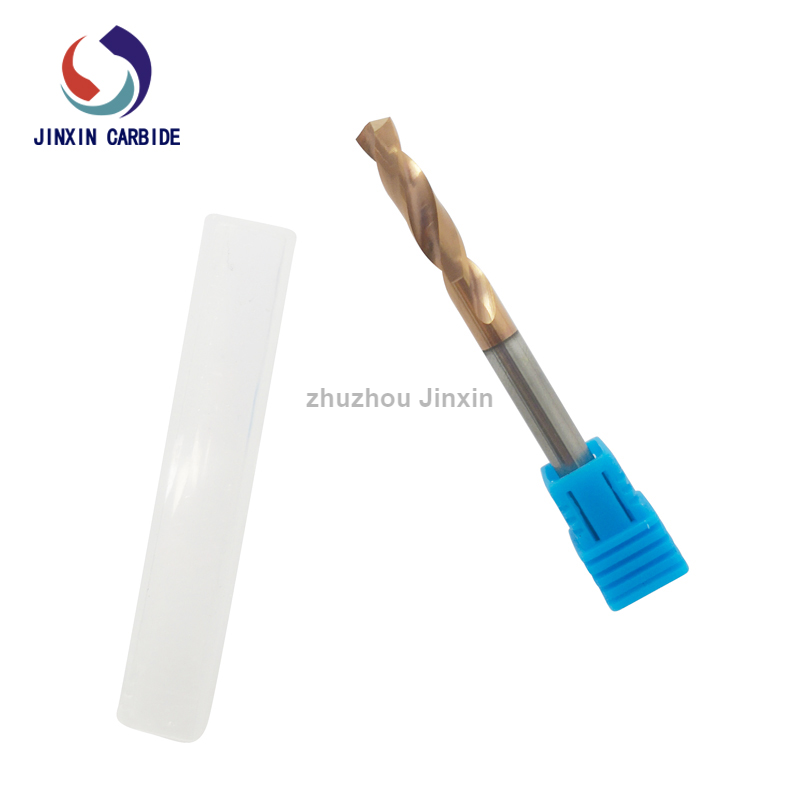 CNC Delme Araçları Soğutucu Endekslenebilir Düz Şaft Tungsten Karbür Büküm Matkap Uçları