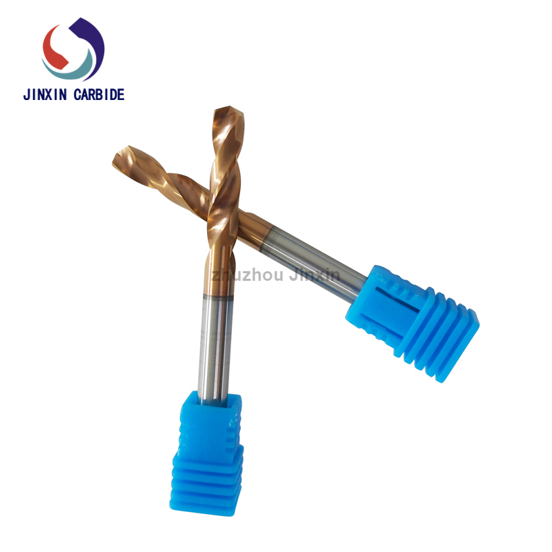 CNC Delme Araçları Soğutucu Endekslenebilir Düz Şaft Tungsten Karbür Büküm Matkap Uçları