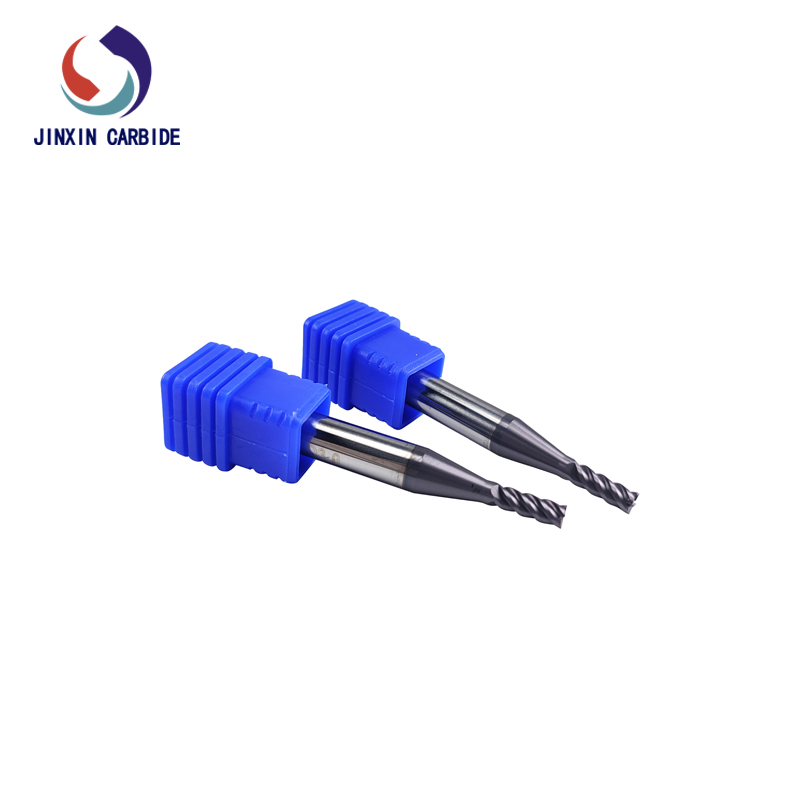 Çelik Kesim için HRC 60 Tungsten Karbür Parmak Frezeler