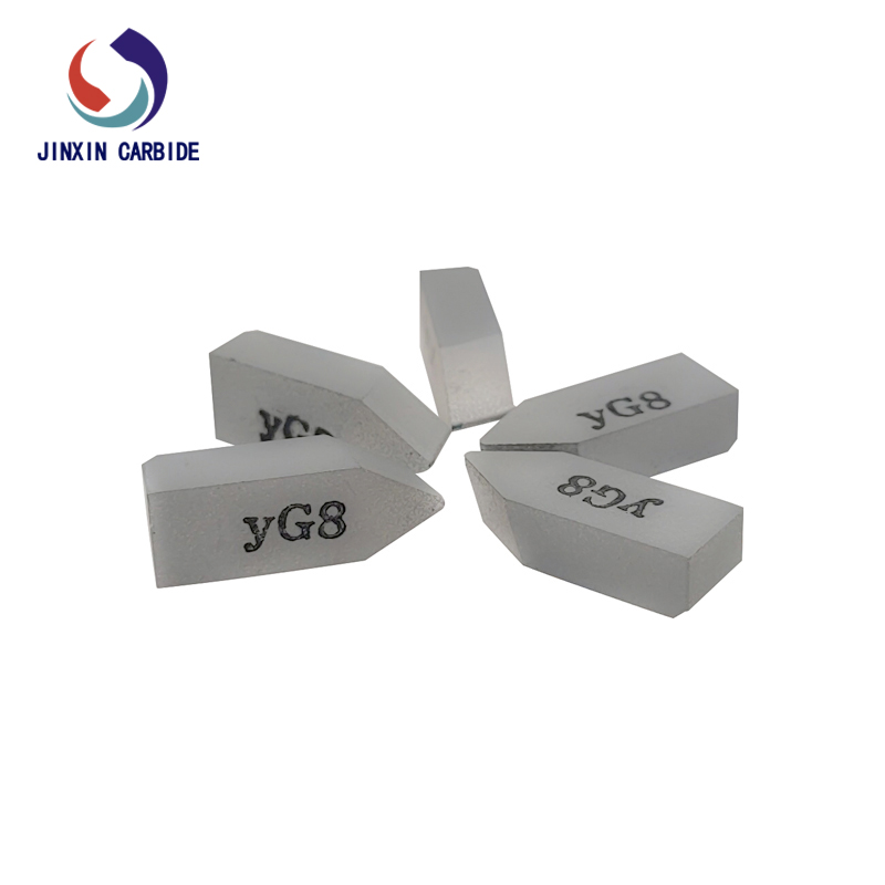 CNC ve Konvansiyonel Torna Tezgahları için YG8 C116 Tungsten Karbür Lehimli Uçlar